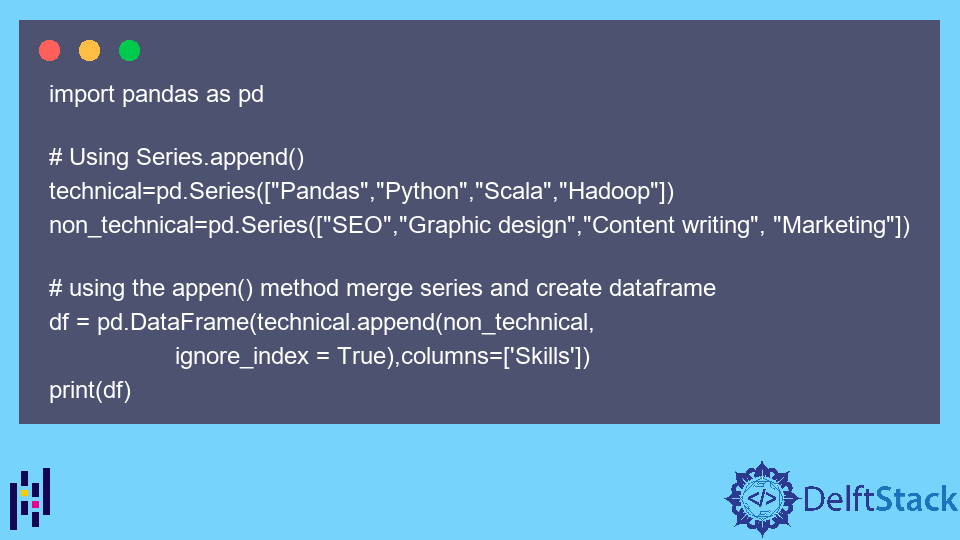 fusionner-deux-s-ries-pandas-dans-un-dataframe-delft-stack